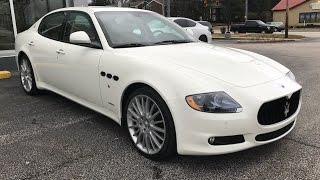 2011 Maserati Quattroporte SWalkAround VideoInDepth Review [upl. by Quar]