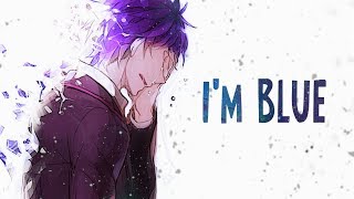 Nightcore  BLUE da ba dee  Lyrics [upl. by Heathcote]