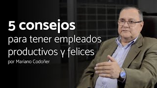 Estratek  5 consejos para tener empleados felices y productivos [upl. by Trilly]