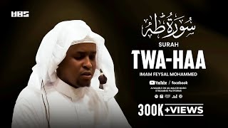 Surah TwaHaa  Imam Feysal  Audio Quran Recitation  Mahdee Hasan Studio [upl. by Yrelav]