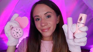 ASMR  Pink Spa amp Pampering 💕 [upl. by Mayne]