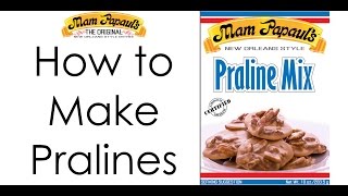 How to Make Pralines [upl. by Mcclish226]