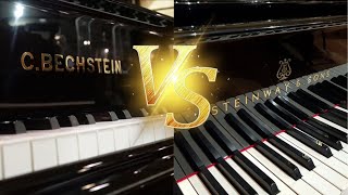 Bechstein VS Steinway  Comparison  Model B Grand Pianos at Sherwood Phoenix [upl. by Jehias976]