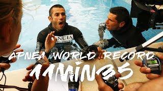 Stéphane MIFSUD  Current Apnea Static World Record  English version [upl. by Knutson195]