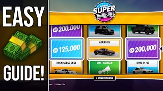 Forza Horizon 5  EARN MONEY FAST amp EASY FH5 Guide [upl. by Haneekas]