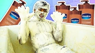 LOTION BATH CHALLENGE [upl. by Kerad45]