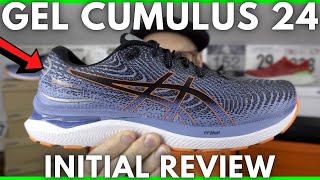 ASICS GEL CUMULUS 24 REVIEW  EDDBUD [upl. by Liryc]