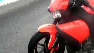 MCN Test Buell 1125CR Cafe Racer first ride [upl. by Grimona746]