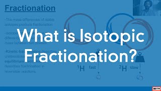 What is Isotopic Fractionation [upl. by Brom42]