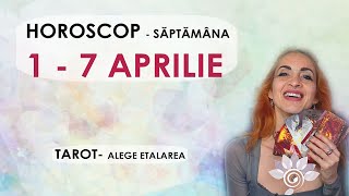 Săptămâna 1  7 APRILIE Horoscop  Alege Zodia ta TAROT  2024 [upl. by Aonian]