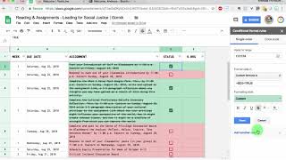 Spreadsheet Magic for Assignment Tracking [upl. by Mannes]