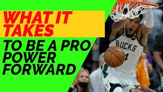 What It Takes To Be A PRO Basketball Power Forward [upl. by Ijan]