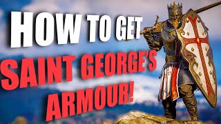 How to get Saint George’s armour All Saint George armour locations in AC Valhalla RIVER RAIDS [upl. by Pomfrey]