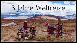 3 Jahre Fahrrad Weltreise  30000km durch 20 Länder  Trailer [upl. by Clynes]