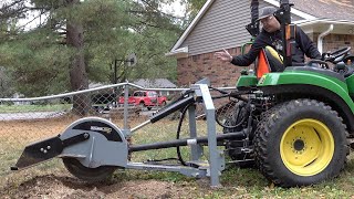 Swing Type Stump Grinder Worth the Money [upl. by Con]