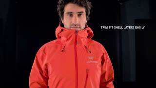 Arcteryx  Mens Alpha SL Jacket  Magma [upl. by Sinnaoi]