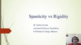 Spasticity vs Rigidity [upl. by Ceil]