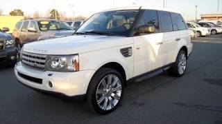 2008 Range Rover Sport Supercharged Start Up Engine In Depth Tour and Short Drive [upl. by Jaquenetta145]