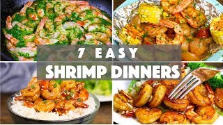 7 Easy Shrimp Dinner Ideas [upl. by Enenej]