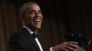 White House Correspondents Dinner Highlights from President Obamas Speech [upl. by Aiset]