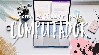 COMO ESTUDAR PELO COMPUTADOR [upl. by Naoma]