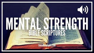 Bible Verses On Mental Strength  Scriptures For Encouragement Strength and Peace [upl. by Anitroc838]