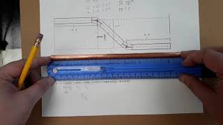 Tube Bending with 4545 degree offset [upl. by Leanne]