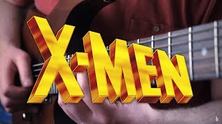 XMen The Animated Series Theme on Guitar [upl. by Knighton]