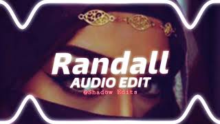 Randall  Wahran『edit audio』 [upl. by Evol977]