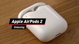 Apple AirPods 2 Zweite Generation ausgepackt [upl. by Shafer]