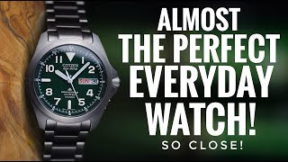 The Perfect Everyday Watch Almost Citizen Promaster Land PMD562951 [upl. by Savell529]