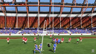 Rugby 22  Gameplay 1080p60fps [upl. by Lirbaj856]