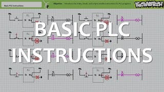 Basic PLC Instructions Full Lecture [upl. by Mallon152]