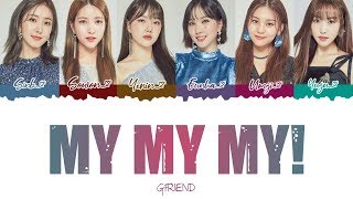 Gfriend  My My My KanRomEng Lyrics [upl. by Lyssa]