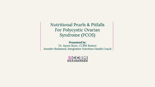 Polycystic Ovarian Syndrome PCOS Nutrition and Diet Guide [upl. by Eivets]