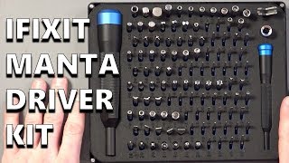 iFixit Manta Precision Bit Set  The Ultimate Screwdriver Kit [upl. by Aizitel215]