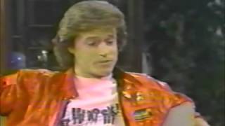 Andy Gibb Interview 2 YouTube [upl. by Ardnuassac]