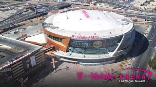 Official TMobile Arena Construction TimeLapse [upl. by Eilak273]