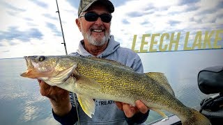 Leech Lake Walleye Fishing – Angling Edge TV [upl. by Oriel]