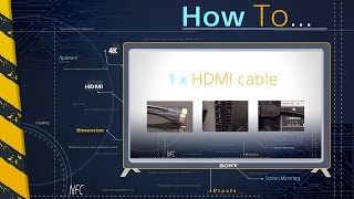 How To Connect devices to your Sony BRAVIA TV [upl. by Aicilf]