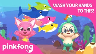 Faster Baby Shark  Wash Your Hands to This  Baby Shark Official [upl. by Harneen]