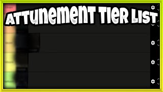 NEW ATTUNEMENT TIER LIST  Deepwoken [upl. by Bain]