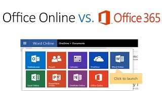 Microsoft Office Online vs Office 365 Whats the Difference [upl. by Hare775]