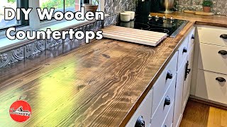 DIY Wooden Counter Top [upl. by Davon]