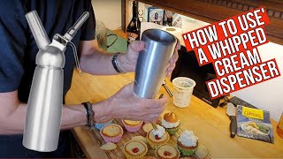 Will It Whip Cream How to Use a Whipped Cream Dispenser [upl. by Tilford]