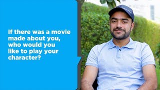 25 questions with Rashid Khan [upl. by Sarette]