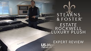 Stearns amp Foster Estate Rockwell Luxury Plush Mattress Expert Review [upl. by Joan242]