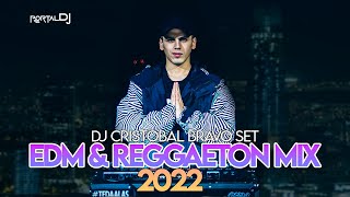 EDM amp REGGAETON MIX 2022  DJ Cristóbal Bravo [upl. by Larrabee]