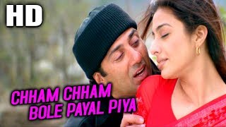 Chham Chham Bole Payal Piya  Udit Narayan Kavita Krishnamurthy  Maa Tujhhe Salaam Songs  Tabu [upl. by Ximena]