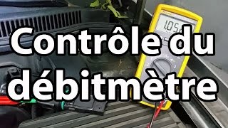 Contrôle du débitmètre  Test of an air flow meter  English sub [upl. by Eartha]